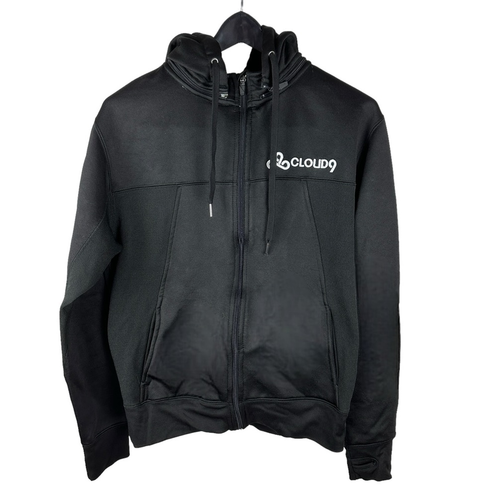 Mens Y2K LRG Cloud 9 Lifted Research Group Full Zip Hoodie Size S
